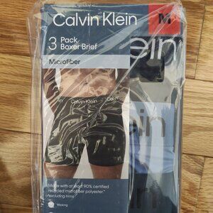 Calvin Klein Men's Boxer Brief, 3-pack, Blue